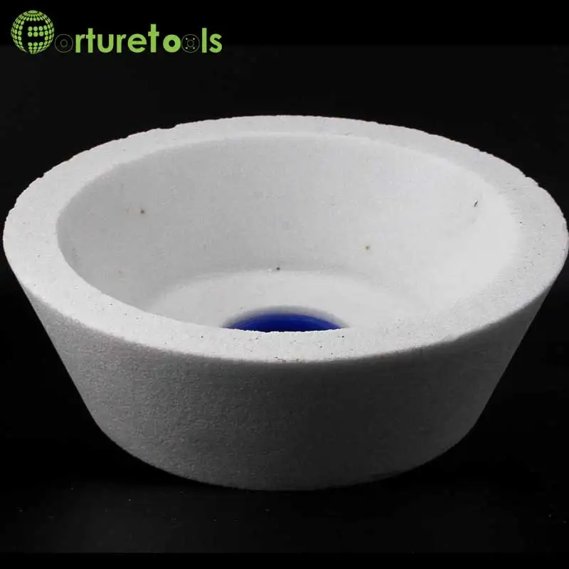 1 piece bowl grinding wheel of aluminum oxide and silicon carbide for metal steel knife grinder MT010