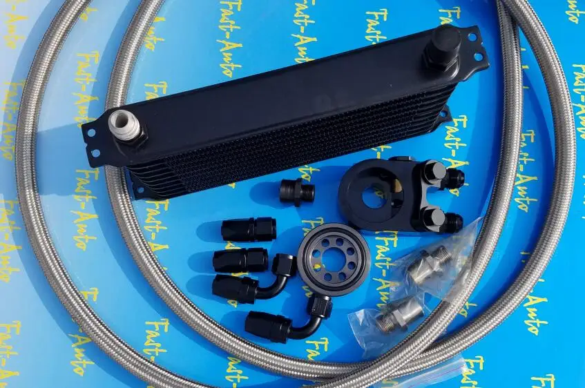 10 row rows trust style for toyota gt86 ft86 fa20 subaru brz oil cooler oilcooler kits |