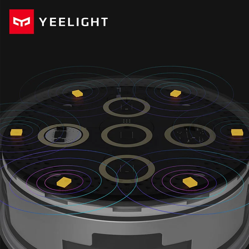 Best Original xiaomi Mijia Yeelight Bluetooth Mesh gateway smart AI speaker and BLE gateway function Mi Home APP To Mesh Smart bulb