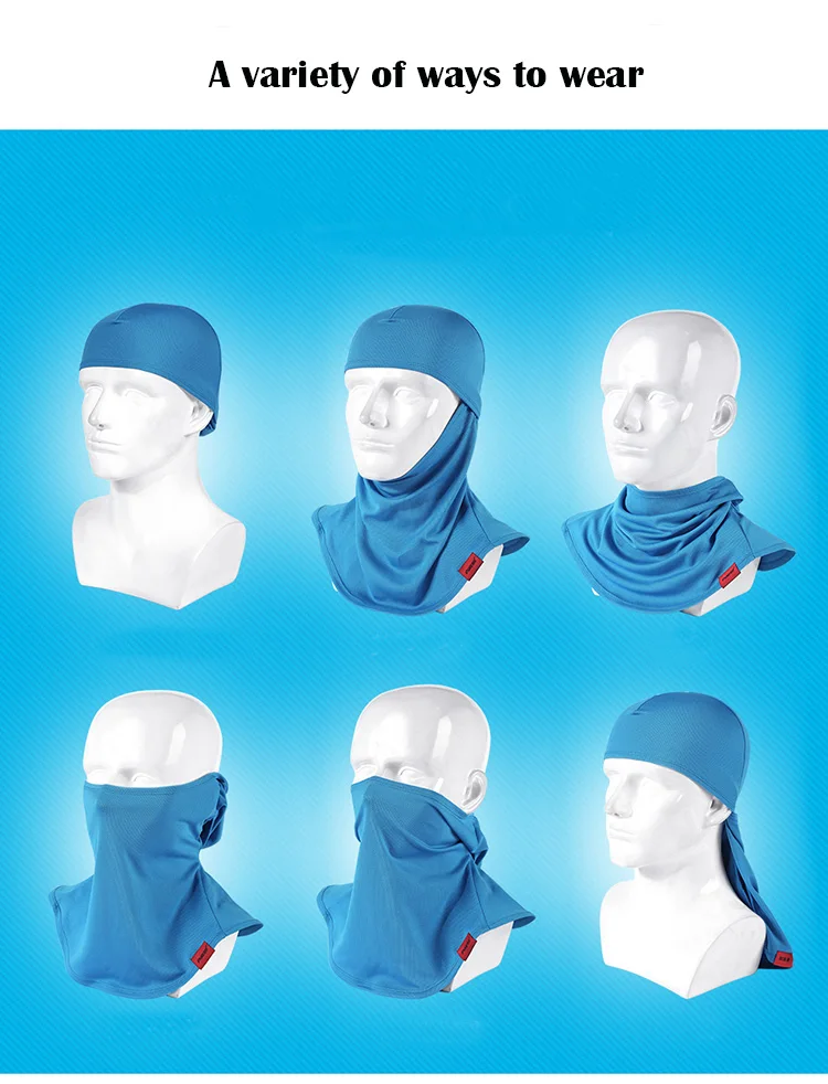 Мотоциклетная Балаклава из «дышащей» ткани маски для лица велосипедный лыжный шарф головной убор наружный теплый шлем капюшон ветрозащитные полные маски