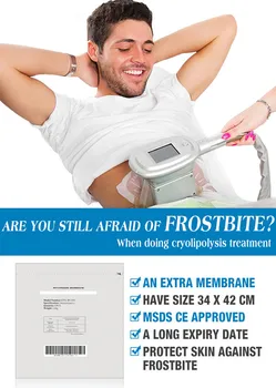 

AntiFreeze Membrane Big Size 34*42cm 25pieces for Cryolipolysis Freeze Fat Machine