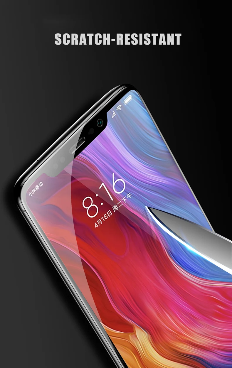 Пленка из закаленного стекла для Xiaomi mi 8 MOFI Xiaomi mi 8 explorer edition glass mi 8 SE полное покрытие защита экрана 2.5D HD Стекло