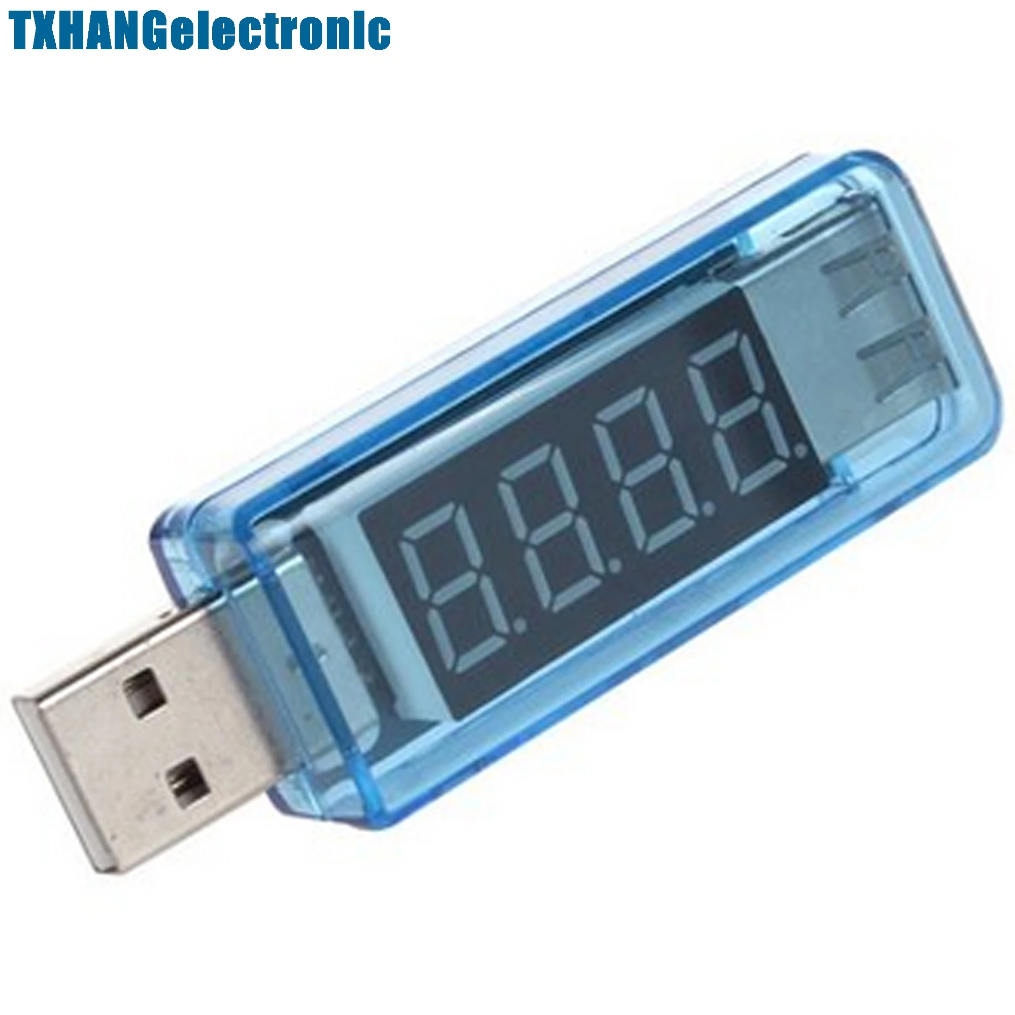 Портативный светодиодный цифровой USB тестер напряжения и тока | Электронные