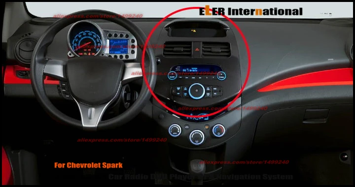 Us 392 27 15 Off For Chevrolet Spark 2010 2014 Car Radio Stereo Cd Dvd Player Hd Touch Audio Video Gps Navigation System In Vehicle Gps From