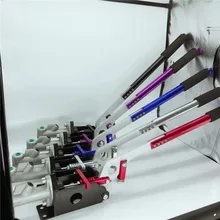 Car modified off-road vehicle universal hydraulic handbrake / drift long vertical hand brake black / red / purple / blue