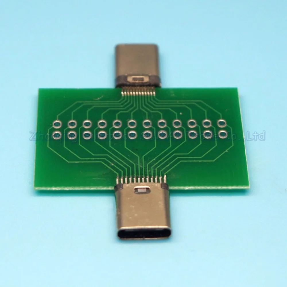 

2pcs 24P male to female test board USB3.1 Type-C adapter board