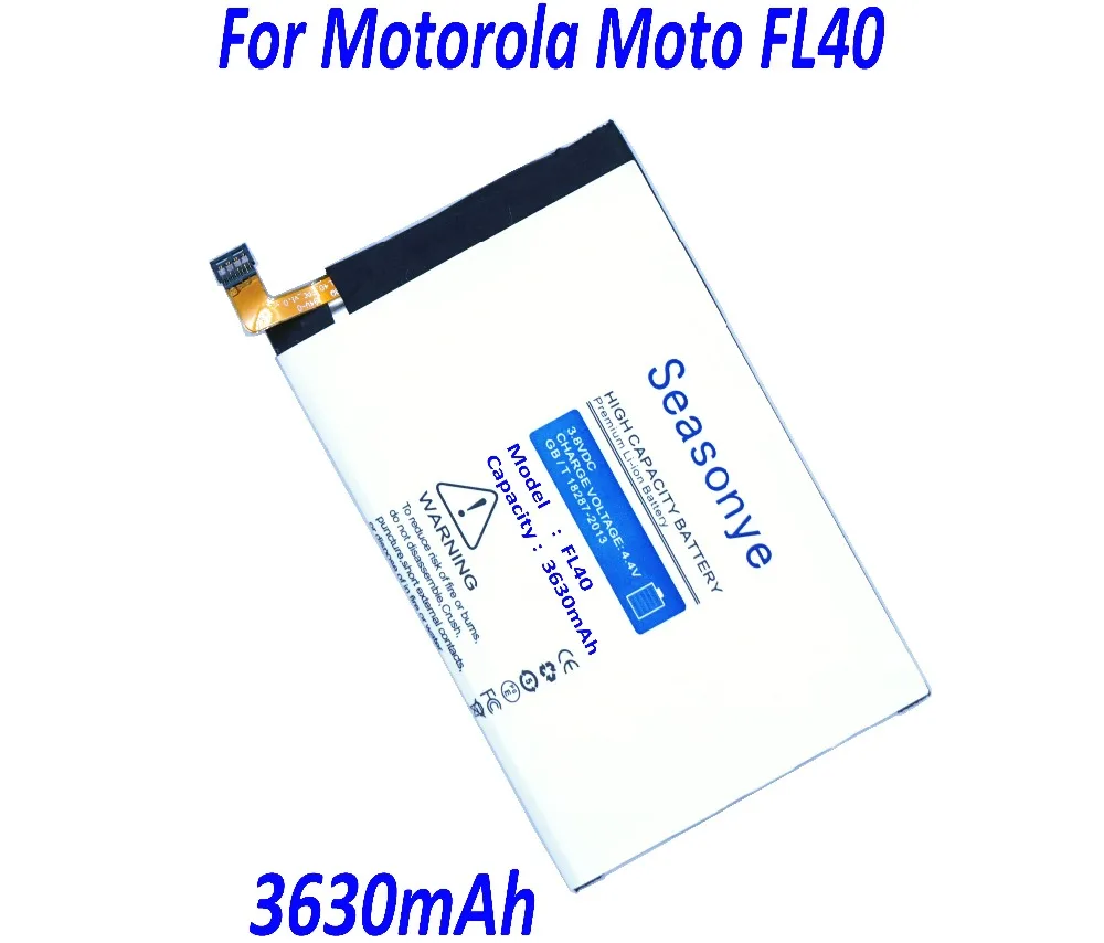 Seasonye 3630 мАч FL40 телефон батарея для Motorola Moto Droid Maxx 2 Moto X 3a Moto X Play XT1560 XT1561 XT1562 XT1563 XT1565