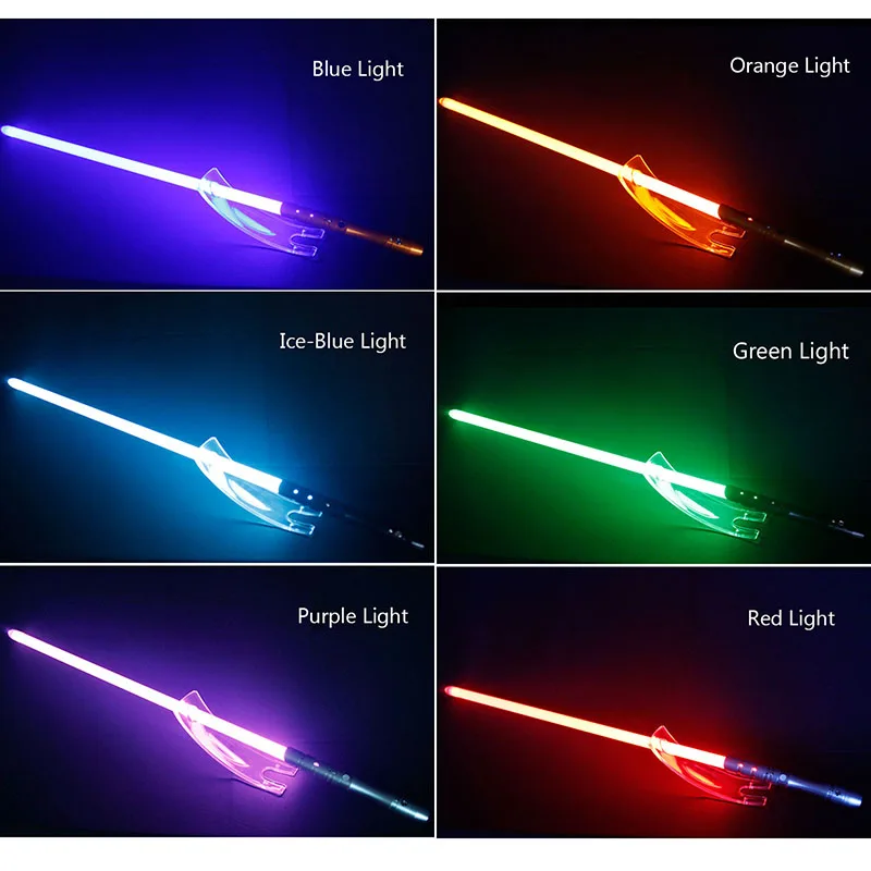 Sabre de Luz Luke a Força Lidar com Jedi Polegadas Led Cosplay Jedi Cavaleiro Sith Sabre Luz Metal Dueling Vara Espada 100 cm - 39 4 High Quality Brinquedos e hobbies
