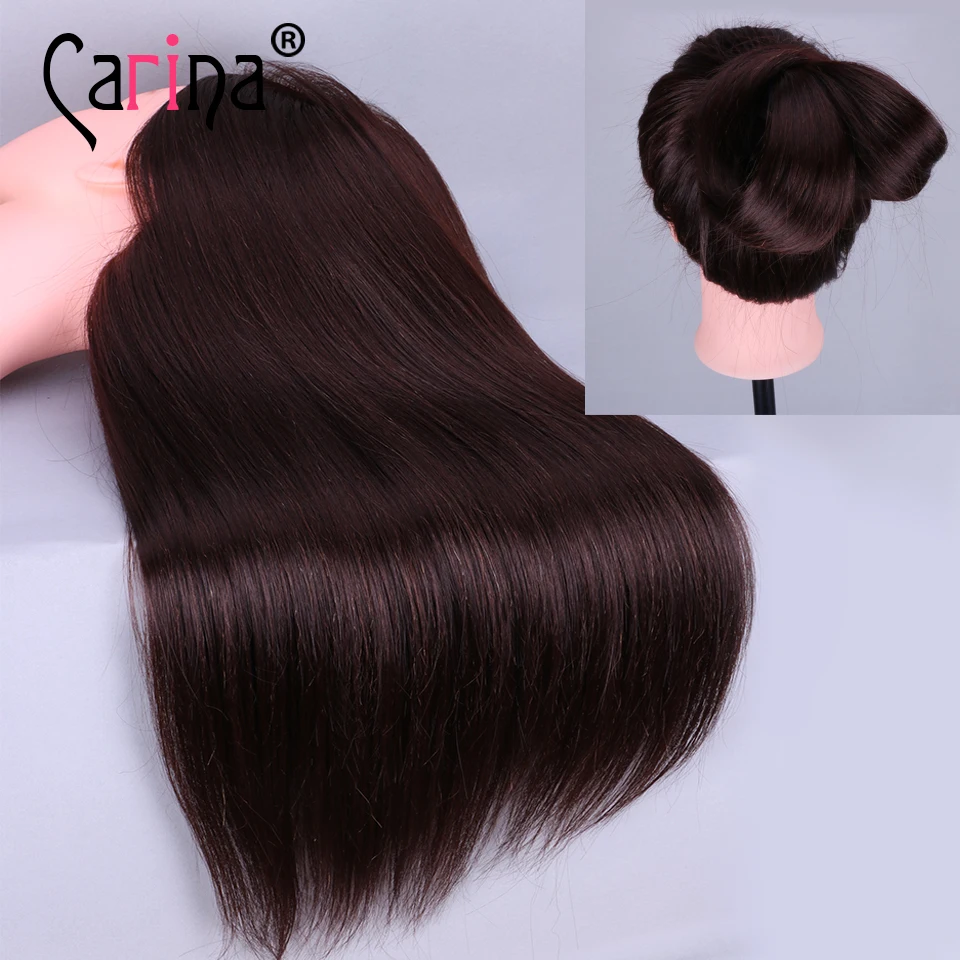 

22" 90% Real Human Hair with Mannequin Heads,Training Mannequin Head with Natural Hair High Quality Practice Training Head Hair