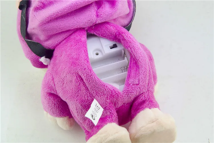 Горячая говорящая и ходячая хомячка электронная плюшевая игрушка для питомца милый звук говорящий хомяк обучающая игрушка для детей подарок на день рождения