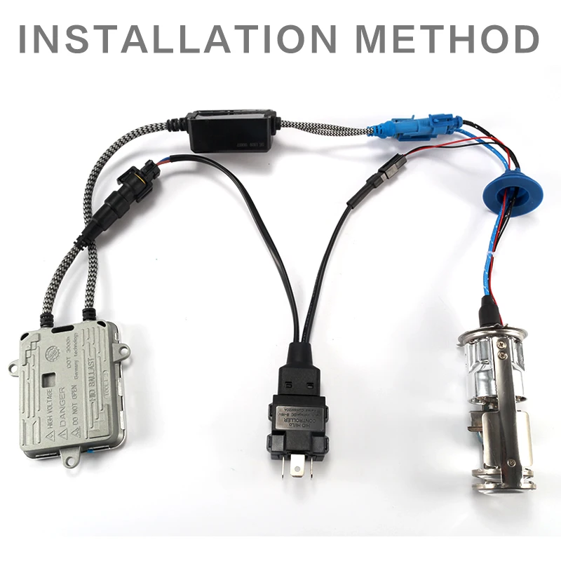 AILEO Ксеноновые лампы для автомобильных фар HID h4 ксеноновые без потерь двойные