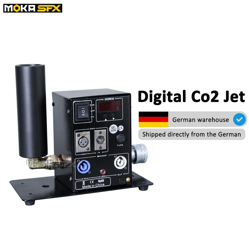 

Digital CO2 Jet High quality valve CO2 Fogger Launcher Machine DMX CO2 Jet Machine