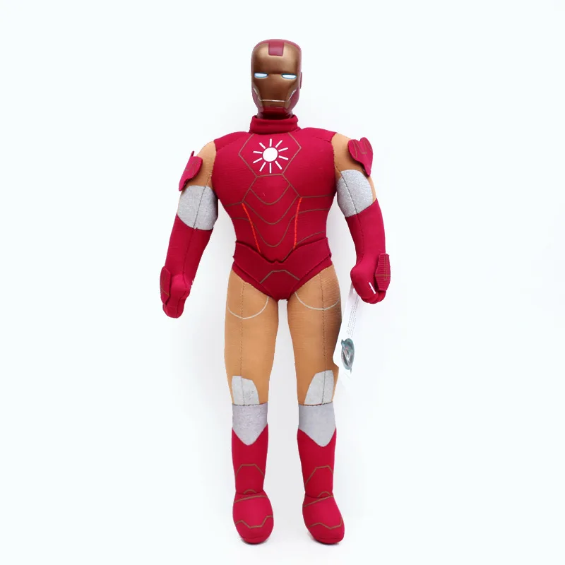 5 шт./лот 25 см Marvel мстители супергерой Человек-паук Железный человек Халк Капитан Америка Тор плюшевая мягкая игрушка кукла для детей Подарки