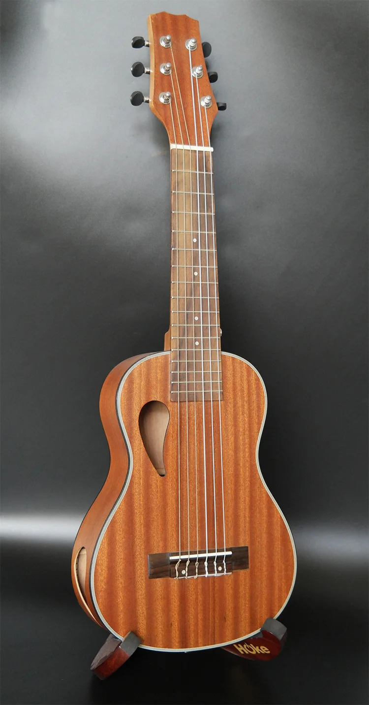 SevenAngel Гавайские гитары укулеле 28 дюймов 6 струн Гавайская гитара Ukelele Sapele Uku музыкальный инструмент Электрическая Гавайская гитара с звукоснимателем эквалайзером