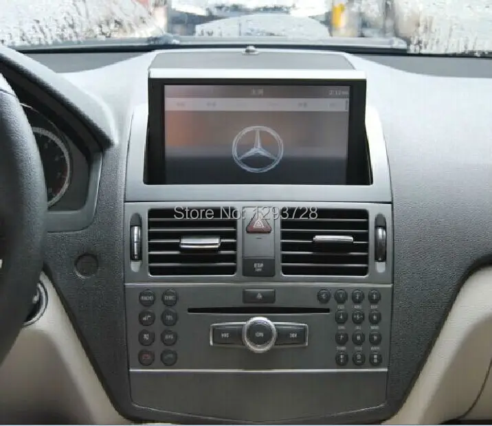 Mercedes w204 car audio system/mercedes c class dash radio/mercedes c