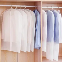 5 шт. сумка чехол для одежды органайзер одежды костюм пальто пылезащитный чехол водонепроницаемая одежда