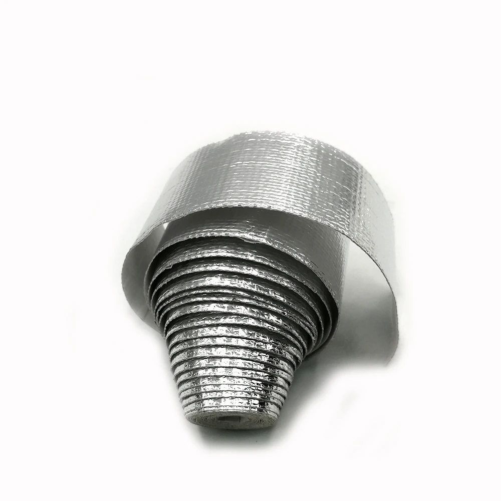 

Cool-Tape Roll Exhaust Aluminized Heat Wrap Barrier Motorcycle CAR Motocross ATV UTV Ironing heat insulation