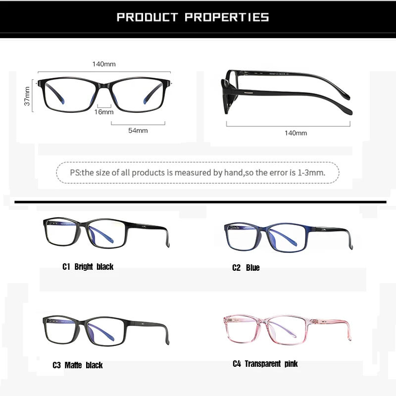 Pro Acme TR90, синий светильник, очки/унисекс, компьютерные очки/анти-синий светильник, блокирующие очки/защитные очки для игр, мужские PB1204