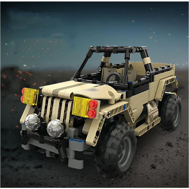 RC Car 1:18 DIY Assemble RC Cars Alloy 2.4G Radio Control Brick Trucks Toys Gift remote control car toys for children 