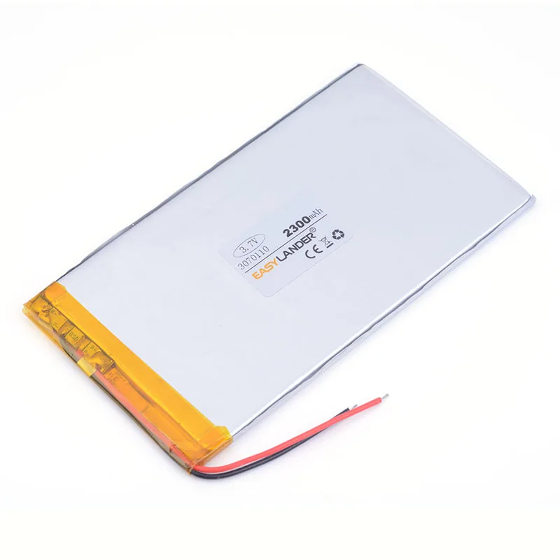 Аккумулятор для планшета 3 7 V 2300mAH 3070110 полимер литий-ионный/литий-ионный