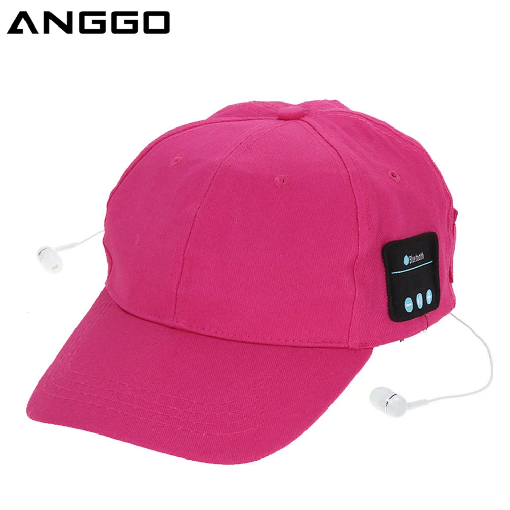 ANGGO Bluetooth Smart Hat Wireless Headset Headphone Speaker Mic Talking Baseball Capin