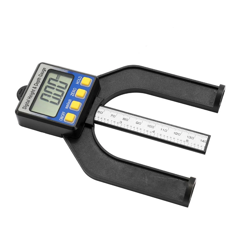 

LCD Digital Height Depth Gauge Slide Caliper Vernier Ruler 0-85mm Measuring Tool SDF-SHIP