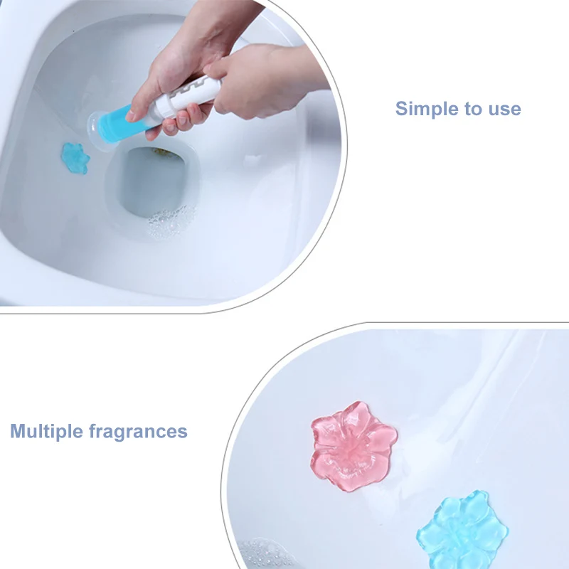Очиститель унитаза Игла Типа Антибактериальный туалет аромат гель для домашней стерилизации очистки HFing
