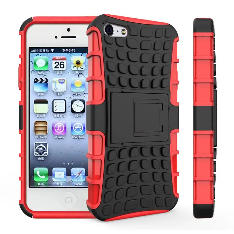 Buy Hot For iPhone 5 Case Heavy Duty Armor Shockproof