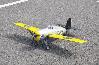 Масштаб Skyflight 1 2 м RC F4F дикий кот пропеллер самолет в комплекте модель самолета