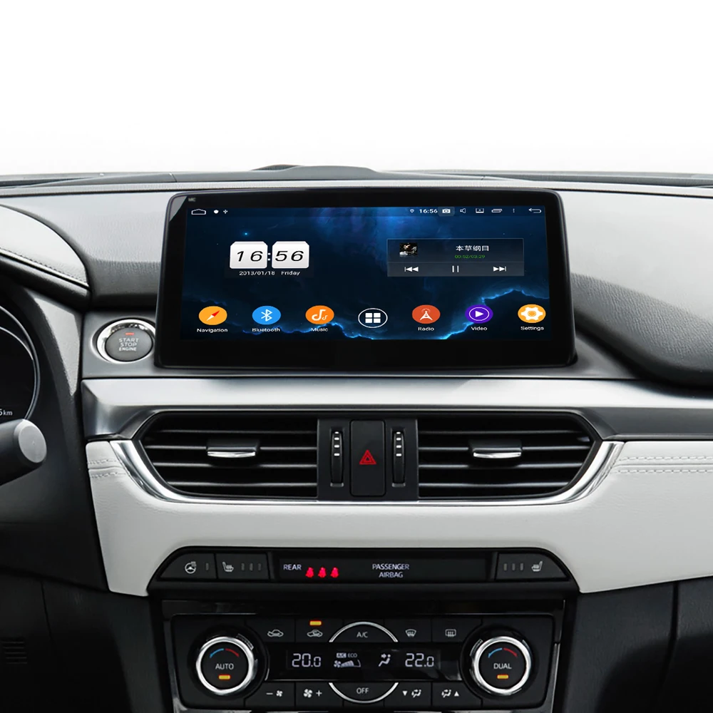 Cheap Owtosin Car Radio Multimedia Video Player Navigation GPS Android 9.0 For MAZDA 6 2015 2016 2017 2018 Car 4GB RAM 32GB ROM 1