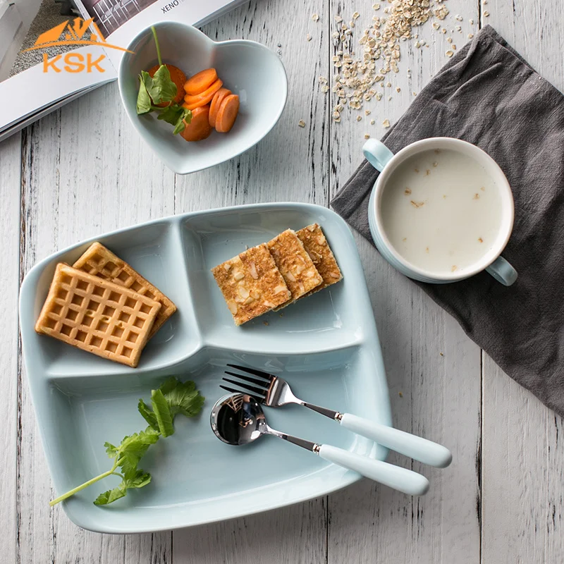 

The dinner dishes plates set dessert plate dish set ceramic dish bone china dinnerware sets Rectangle Solid plate