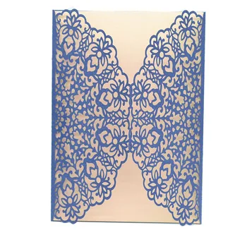 

2019 new products ideals laser cut paper wedding invitation card for opening ceremony