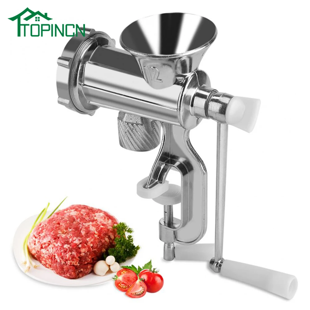 hand held meat mincer