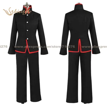 

Kisstyle Fashion Bakemonogatari Monstory Monogatari Araragi Koyomi Uniform COS Clothing Cosplay Costume,Customized Accepted