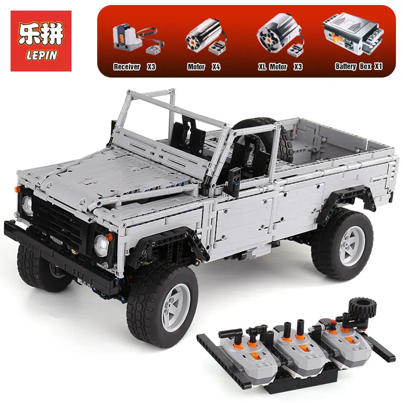 

Lepin 23003 Technic series MOC Remote Contr Wild off-road vehicles model Building Blocks LegoINGlys Bricks toys for Children