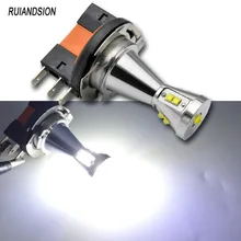 1 шт. х 48 Вт H15 XB-D 9SMD светодиодный противотуманный фонарь Автомобильный светодиодный противотуманный фонарь DC 12 V-24 V 6000K белый 960lm