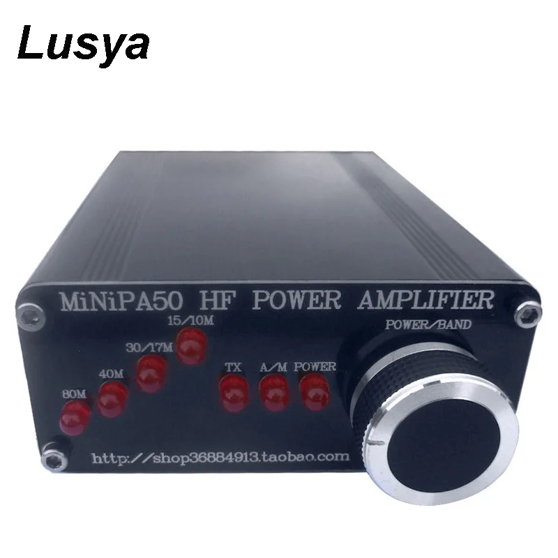 

MiNiPA50 45W HF Power Amplifier 2.0 Channel for YASEU FT-817 ICOM IC-703 Elecraft KX3 QRP Frequency Band:80m 40m 30m-17m 15m-10m