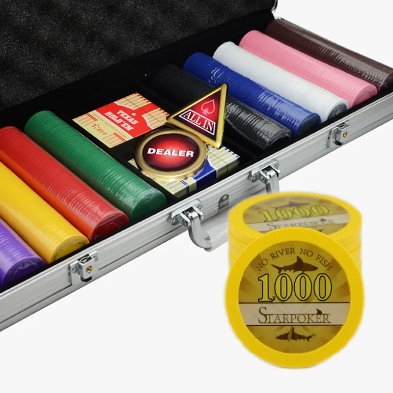 Роскошные фишки для покера 10 видов 300 шт./компл. красочные наборы фишек с