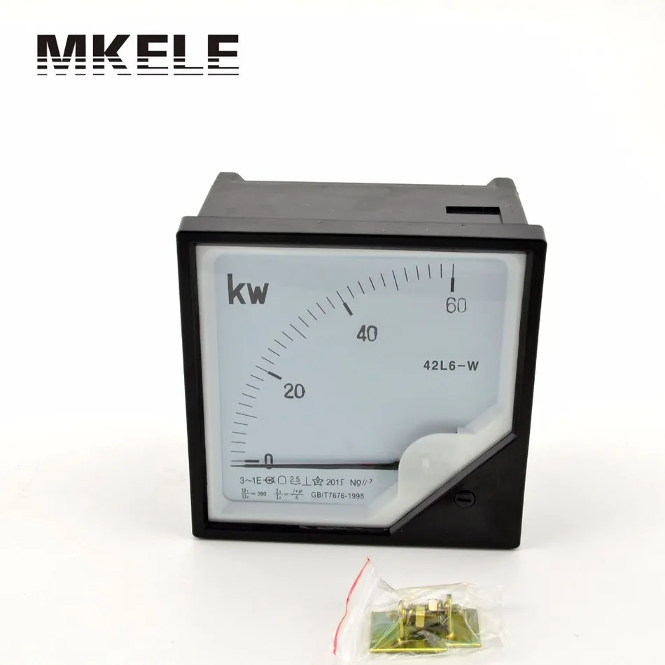 

Watt Meter 42L6(KW 380V 5A) Analog Panel Power Swr Tester Experiment Or Home Electric Instrument New Arrivals to easy use