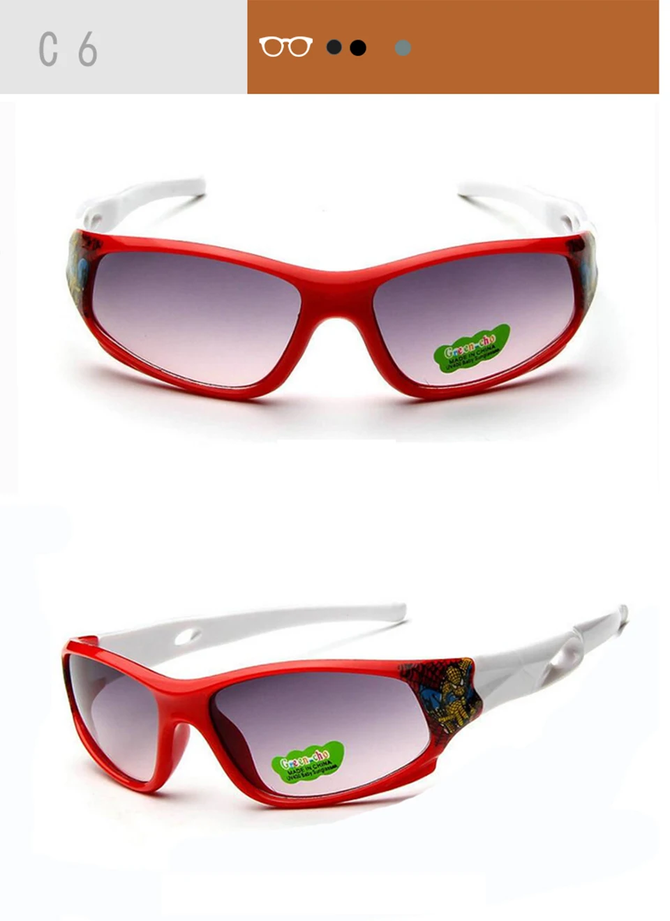 jumlai Sport Sunglasses Kids Children Sun glasses Girl Boy Outdoor Eyeglasses Flexible Spectacles UV400 Oculos  (9)