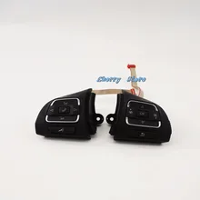 OEM 2pcs steering wheel Multifunction Button Pour 5C0959537A 5C0959538B For VW Touran Golf Jetta MK6 Tiguan