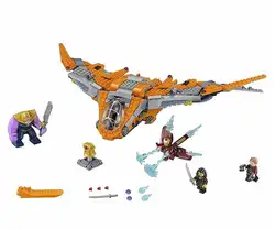 76107 Marvel Мстители войны танос Ultimate Бесконечность битва строительные Конструкторы игрушка набор совместим с 07103