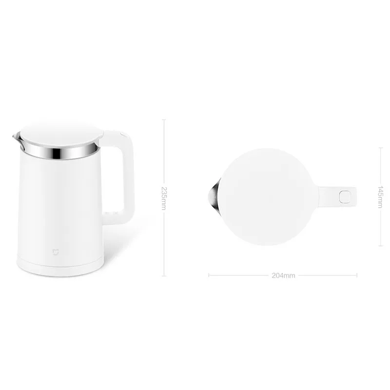 Xiaomi умный постоянный Электрический чайник контроль воды 1.5L Теплоизоляция чайник поддержка для управления мобильным приложением