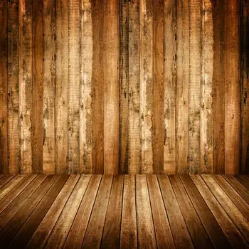 

5ft x 7ft Fabric photography backdrop Customize Newborns Portrait Studio Backdrop Digital Printing Background Old Wood D-8075