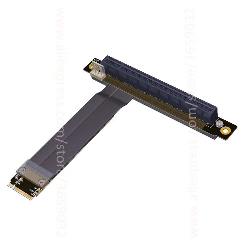 Кабель удлинитель M.2 NGFF NVMe Key M Для PCIE x16 переходник для видеокарты 16x PCI e Express M2 2230 2242