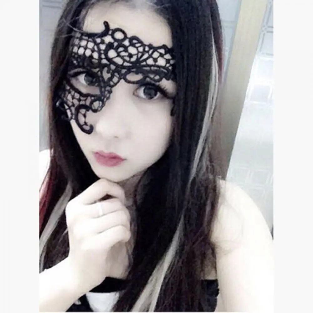 

Women Sexy Lace Monocular Eye Face Mask Masquerade Ball Fancy Party Dress Cool