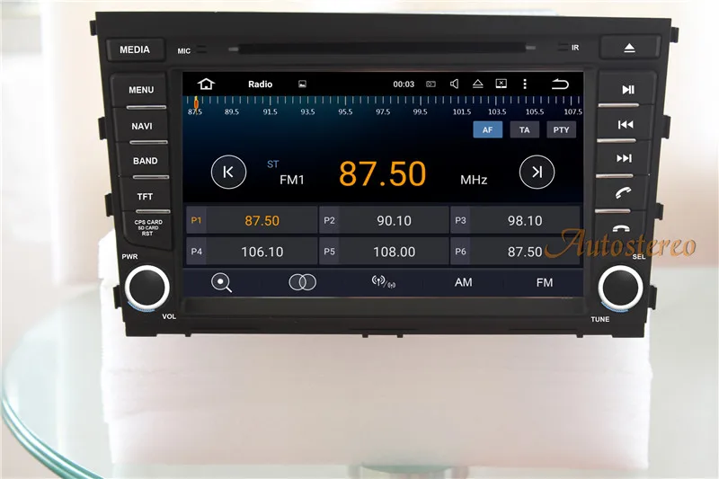 Top Android7.1 Car CD DVD Player AutoStereo Unit GPS Navigation for HYUNDAI MISTRA 2013-2016 Multimedia Stereo Auto Headunit 9