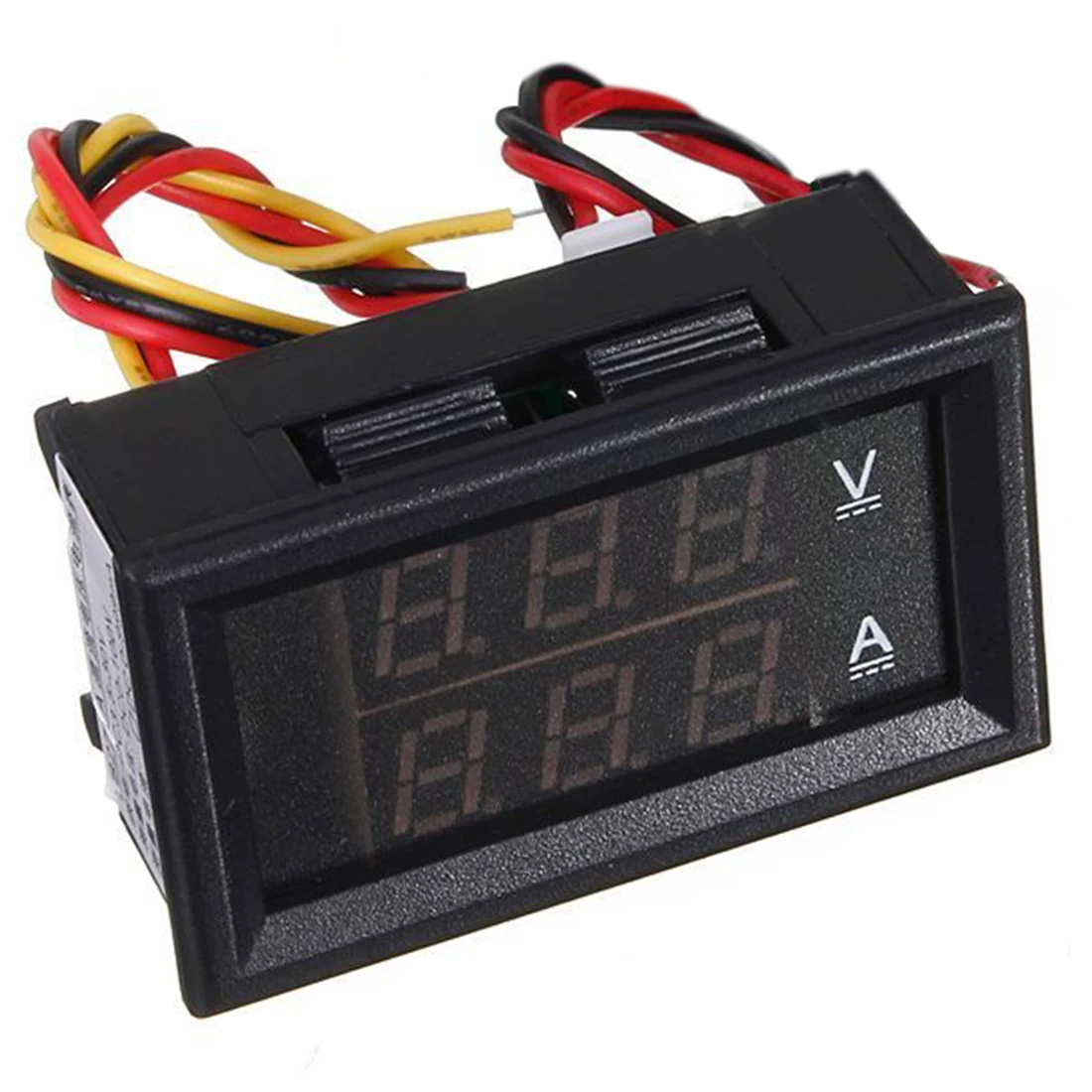 Buy 0 50A dual LED digital voltmeter voltage indicator