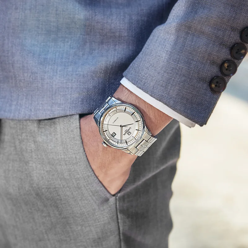 Tanie Męskie automatyczne zegarki mechaniczne MIYOTA relogio automatyczny reloj hombre automatyczny szafirowy kryształ mekanik erkek kol saati