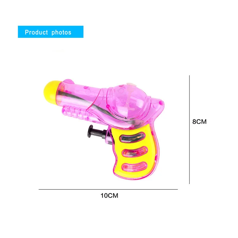 3 шт. летняя игрушка маленький водяной пистолет играть пляжные игрушки Спорт на открытом воздухе для детей забавная игрушка Случайная